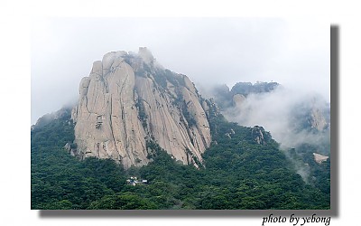 도봉산의 여름
