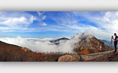 파노라마를` 담는다