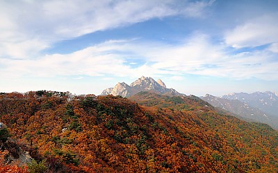 만추의 북한산