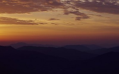 바래봉 일출