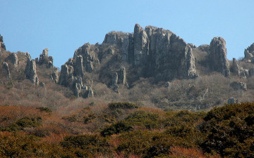 봄이오는 남도의 달마산
