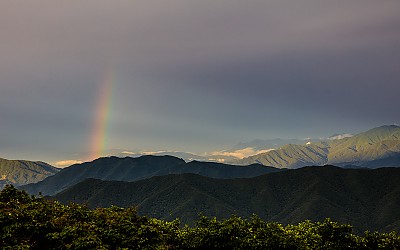 산정에서..