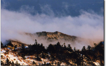 설악산 대청에서 바라본 화채능선