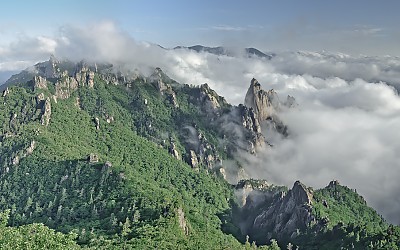 가슴에 담아온 설악 공룡능선