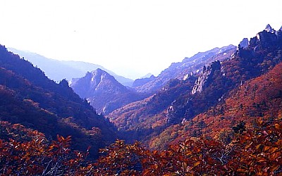 설악에서.