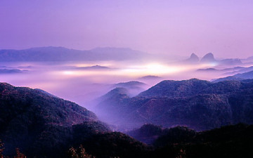 가을 보름달 아래
