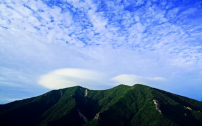 설악산의 여름