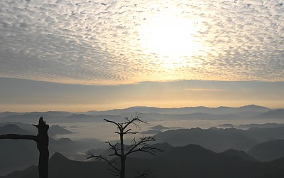 운장산의 빛