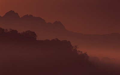 이런 북한산 일출은 어때요~~? (^^