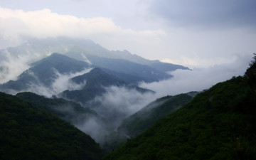 멀리바라본 점봉산