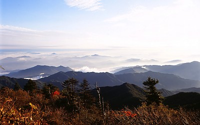 중봉의 아침