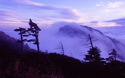 지리산  중봉
