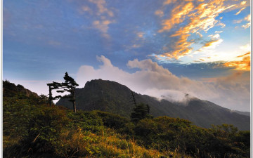 지리산 중봉의 여름