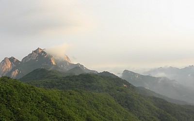 북한산.