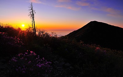 설악산 일출