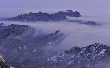 만경대에서 바라본 도봉산