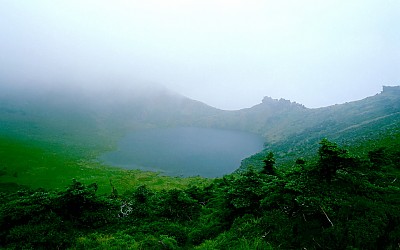 한라산 벽록담