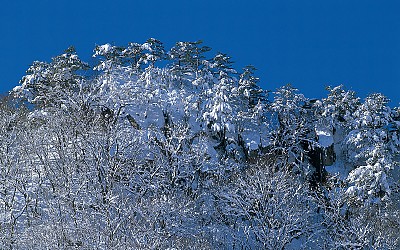 설악산 국립공원의 겨울(강원도 인제군)