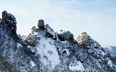 도봉산풍경 (오봉)