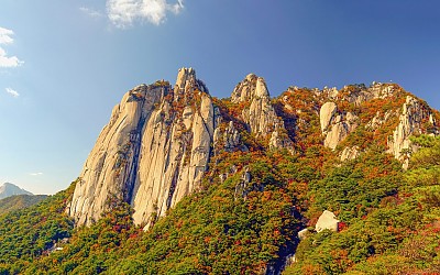 도봉산 추색   (파노라마)