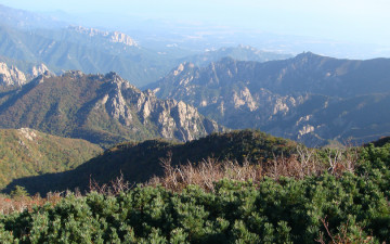 중청에서 외설악 방향