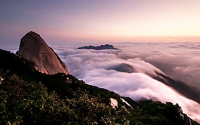 삼각산의 비경!
