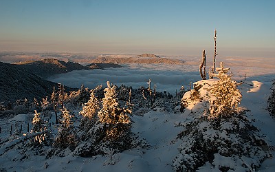 지리산의 겨울!