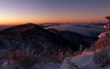 겨울 덕유산 파노라마 !