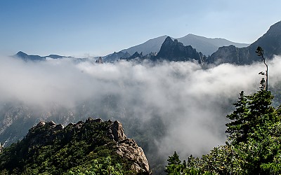 설악의 비경!