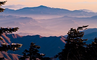 잔설