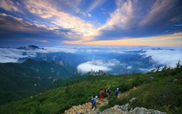 설악을 굽어보다.