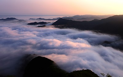 적상산 운해..