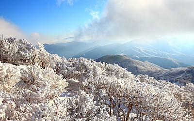 겨울 덕유산
