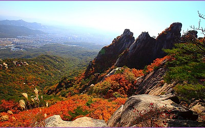 도봉산의 가을
