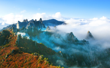 공룡능선의秋景