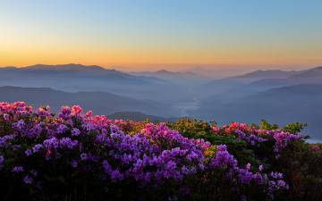 지리산과섬진강.