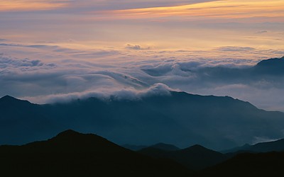 황금능선 운해 1
