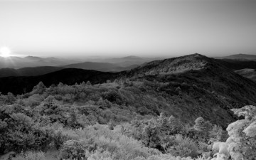덕유의 겨울 아침