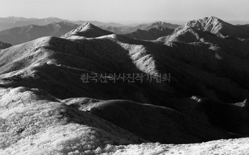 덕유능선의 아름다움