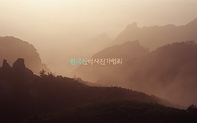 속리산에서...