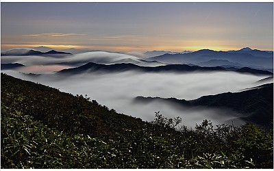 덕유산의 밤