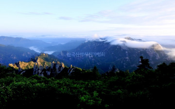 용아장성 여름 아침햇살