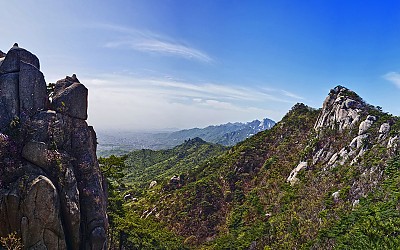 도봉산의 봄