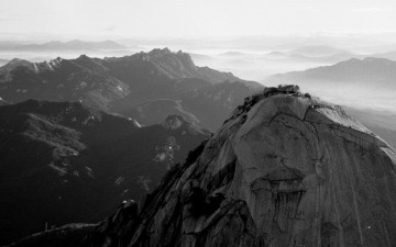 태풍후의 북한산