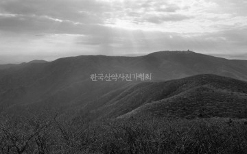 오대산 노인봉에서