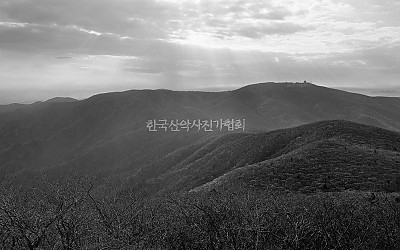 오대산 노인봉에서