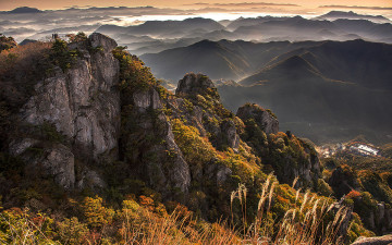 대둔산 마천대에서 바라본 가을