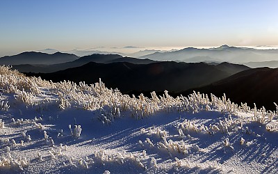 덕유설경