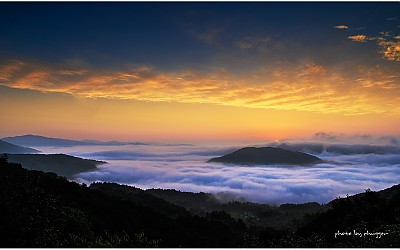 운해의 계절이 ...