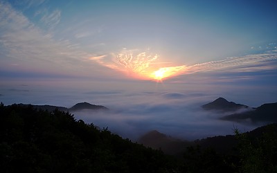 오늘 아침에.......댓제에서..
